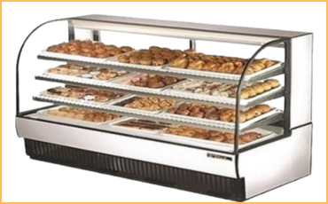 bakery display counter