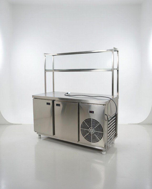 Commercial kitchen equipment supplier in Hyderabad, Telangana with stainless steel cooking range.