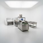 Commercial kitchen equipment supplier in Hyderabad, Telangana with stainless steel cooking range.