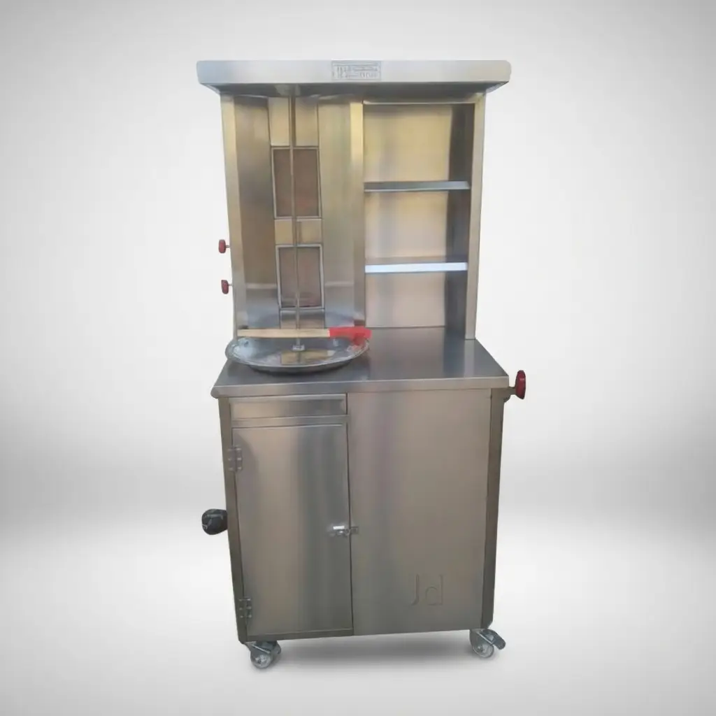 Commercial kitchen equipment supplier in Hyderabad, Telangana with stainless steel cooking range.