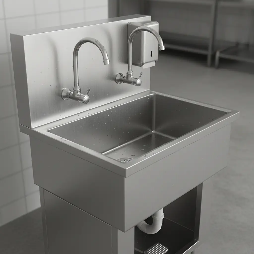 Industrial restaurant kitchen setup in Hyderabad, Telangana for hotels and catering businesses.