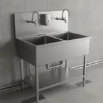 Industrial restaurant kitchen setup in Hyderabad, Telangana for hotels and catering businesses.